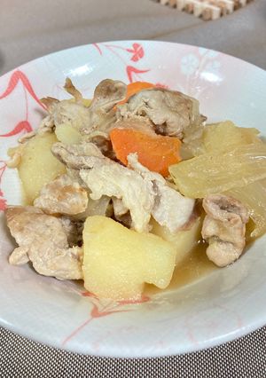 久原あごだしつゆの肉じゃが-レシピのメイン写真