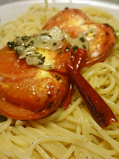 焼きトマトがそのままソースになるパスタ-レシピのメイン写真