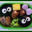 となりのトトロ"まっくろくろすけ"弁当