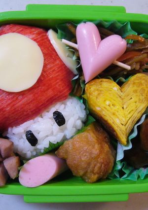 スーパーマリオ"きのこ"弁当-レシピのメイン写真