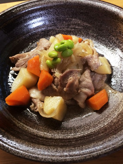 簡単ヘルシーレンジだけで作る肉じゃが-レシピのメイン写真