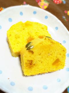 しっとり♡かぼちゃのパウンドケーキ-レシピのメイン写真