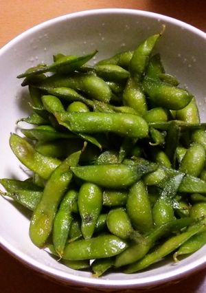 甘くておいしい我が家の節約ゆで枝豆-レシピのメイン写真