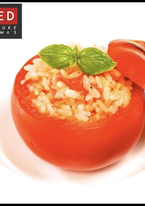 超簡単絶品！話題の丸ごとトマトご飯-レシピのメイン写真