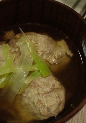 ふわふわつみれ汁-レシピのメイン写真