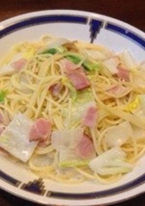*白菜とベーコンのクリームパスタ*-レシピのメイン写真