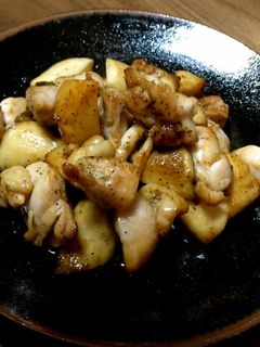 鶏肉とエリンギのバター炒め-レシピのメイン写真