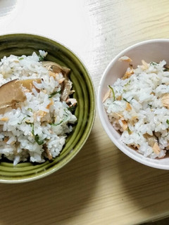 かんたんしそ香る鮭めし☆☆☆-レシピのメイン写真
