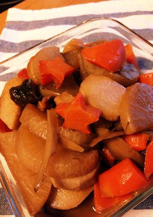 根菜のほっこり煮物 幼児食にも♡-レシピのメイン写真