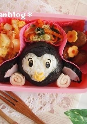 ディズニー＊黒い子羊のダニーキャラ弁-レシピのメイン写真