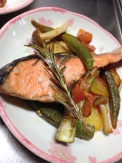 ★サーモンのローズマリーソテー★-レシピのメイン写真