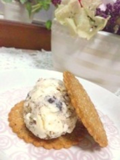 簡単お家でクッキー&バニラアイスを作ろう-レシピのメイン写真