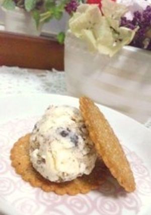 簡単お家でクッキー＆バニラアイスを作ろう-レシピのメイン写真