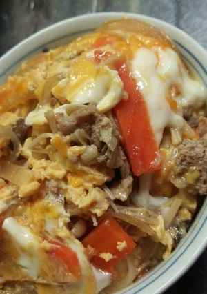 豚玉丼-レシピのメイン写真