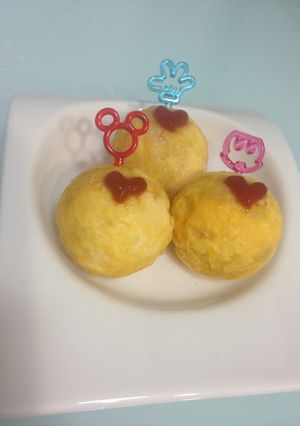 コロコロオムライス(^O^)／-レシピのメイン写真