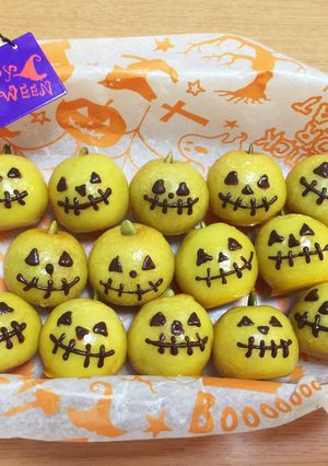 ハロウィン♡めちゃかわスイートポテト-レシピのメイン写真