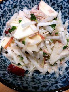 大根とりんごのシャキシャキサラダ-レシピのメイン写真