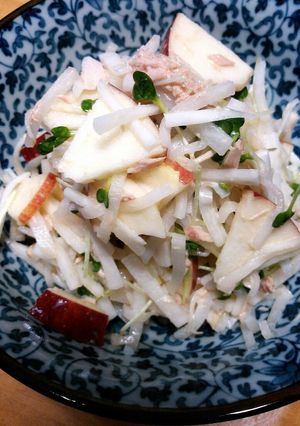 大根とりんごのシャキシャキサラダ-レシピのメイン写真