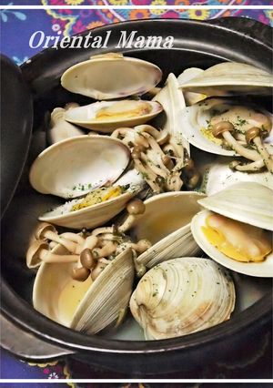 おいsea～♪お安いホンビノス貝の酒蒸し-レシピのメイン写真