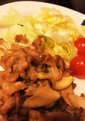 ごはんがすすむ！豚肉&エリンギ炒め-レシピのメイン写真