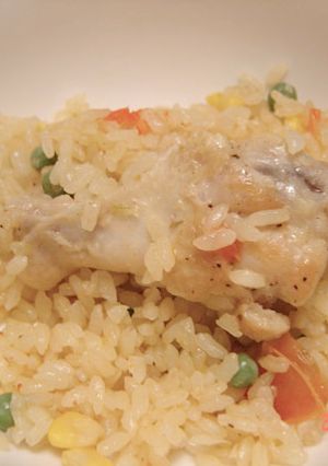 ブラジル風!!!!　　鶏肉の炊き込みご飯-レシピのメイン写真