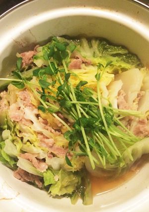 生姜でポカポカ☆白菜と豚肉の重ね蒸し☆-レシピのメイン写真