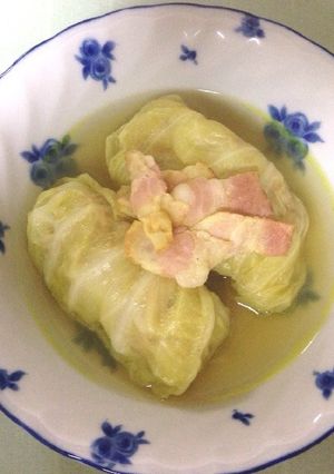 カレースープのロールキャベツ-レシピのメイン写真