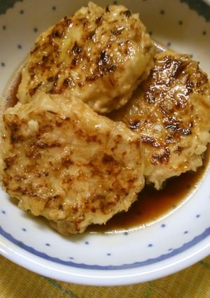 生姜入りで 温まる！ 照り焼き 鶏つくね-レシピのメイン写真