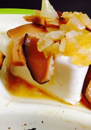 椎茸で豆腐がうまい-レシピのメイン写真