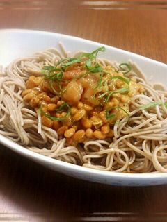 さっぱり♪梅しそ納豆そば-レシピのメイン写真
