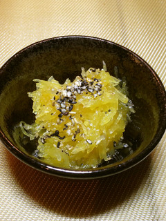 さっぱり☆そうめんかぼちゃの甘酢和え-レシピのメイン写真