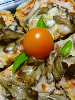 油揚げの舞茸ピザ(´艸`*)-レシピのメイン写真