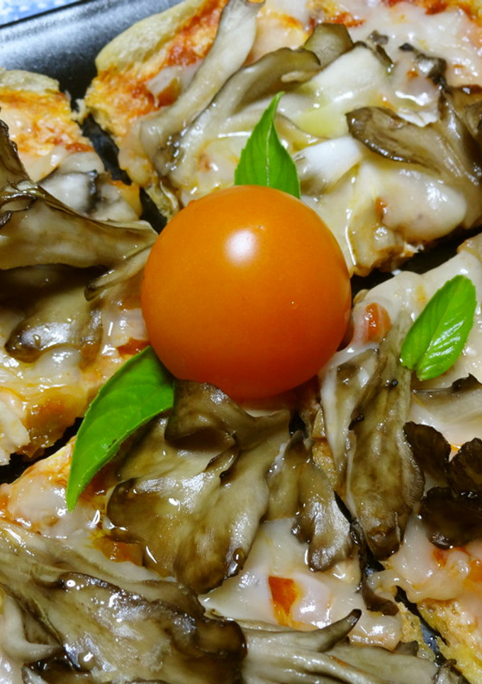 油揚げの舞茸ピザ(´艸｀*)-レシピのメイン写真