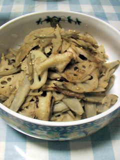 ごぼうとレンコンのきんぴら-レシピのメイン写真