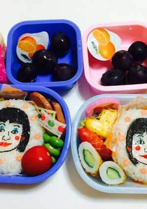 キャラ弁★エレキテル連合朱美ちゃん-レシピのメイン写真