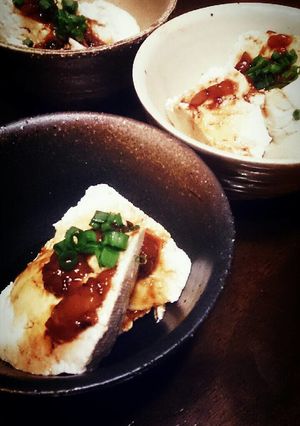 【時短】梅醤油の冷奴♪-レシピのメイン写真