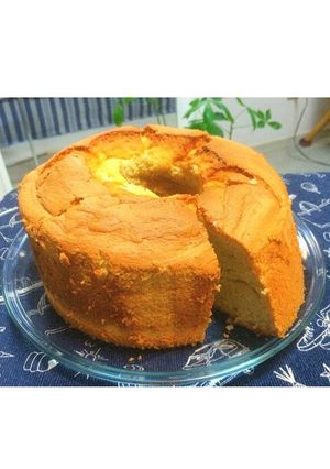 簡単シフォンケーキ〜卵使い切り！-レシピのメイン写真