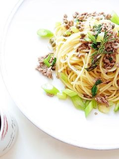 ローズマリーオイルパスタ♪-レシピのメイン写真