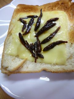 ごりの佃煮のチーズトースト-レシピのメイン写真