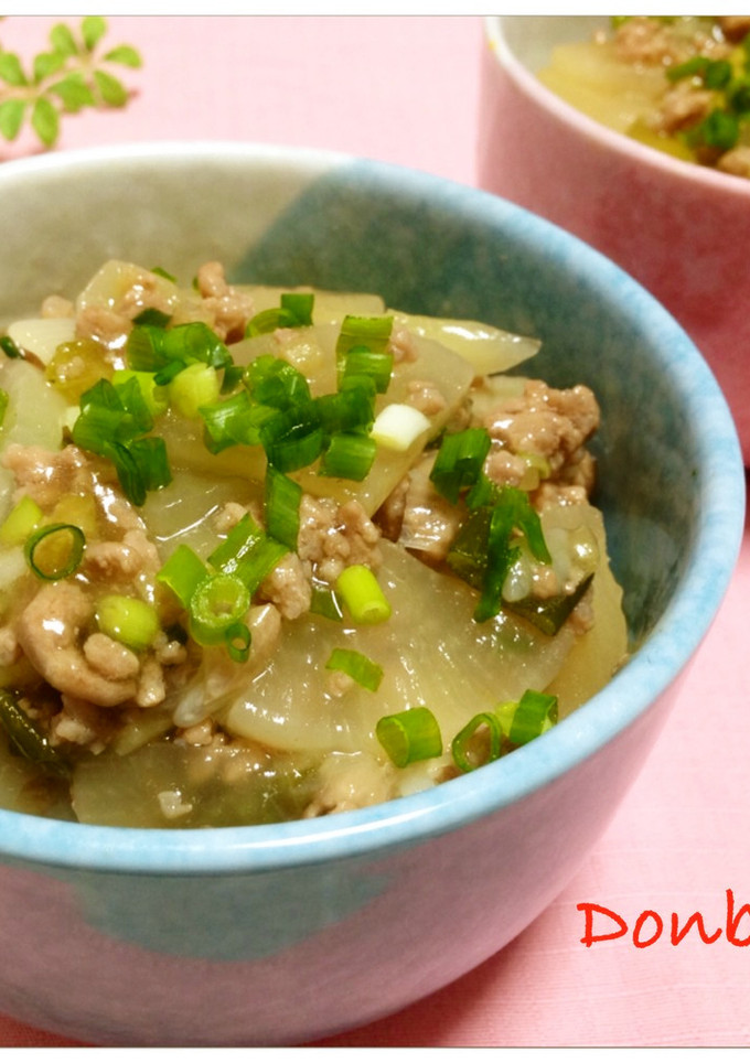 ✿大根と豚ひき肉のとろとろ丼ぶり✿-レシピのメイン写真