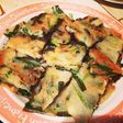 混ぜて焼くだけ!サクもち簡単チヂミ