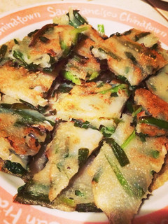 混ぜて焼くだけ!サクもち簡単チヂミ-レシピのメイン写真