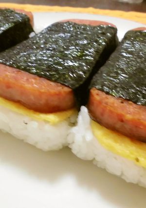 スパムおにぎり-レシピのメイン写真