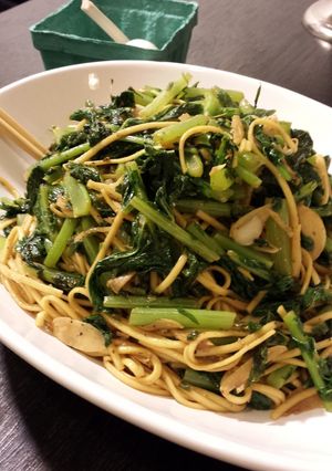 簡単！オイスターソースと大根菜で焼きそば-レシピのメイン写真