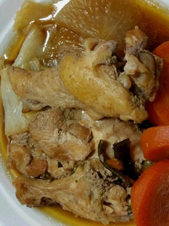 炊飯器で鳥手羽の正油煮(離乳食取分け)-レシピのメイン写真