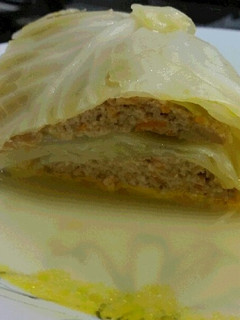 レンジでロールキャベツ風(離乳食取分け)-レシピのメイン写真