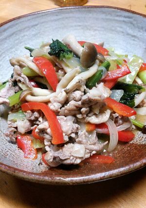 カラフル野菜炒め-レシピのメイン写真