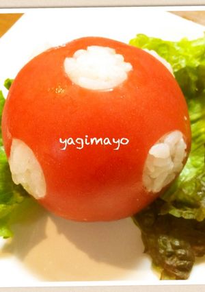 おもてなしにも★簡単！水玉トマト寿司♬-レシピのメイン写真