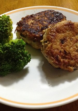 超簡単♢鶏肉と豆腐の和風ハンバーグ-レシピのメイン写真