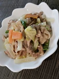 豚肉と野菜のマヨ炒め♡-レシピのメイン写真